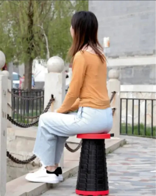 Складной стул Telescopic stool раскладной телескопический стул