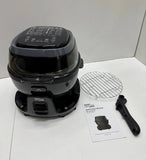 Смарт-аэрофритюрница с функцией вращения на 18 программ Zepline ZP-140 10литров 4000Вт