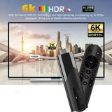Смарт ТВ приставка LEMFO M98-Y10 2/16 Гб Smart TV Stick Android 13 (ATV) с голосовым пультом