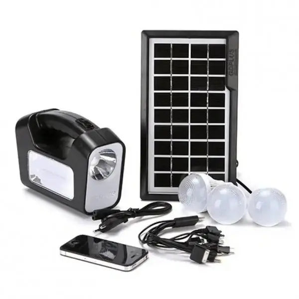 Солнечная станция GDLite GD3 / Power Bank повер банк / Солнечная зарядка для телефона