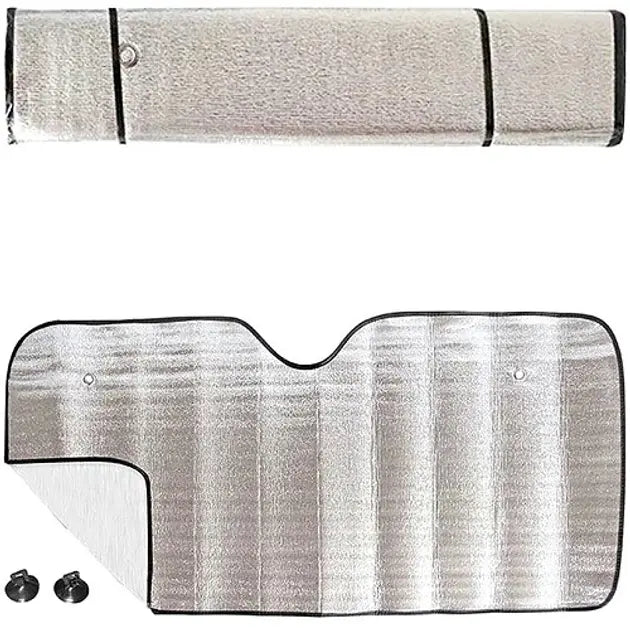 Солнцезащитная шторка на лобовое стекло 140*70 см