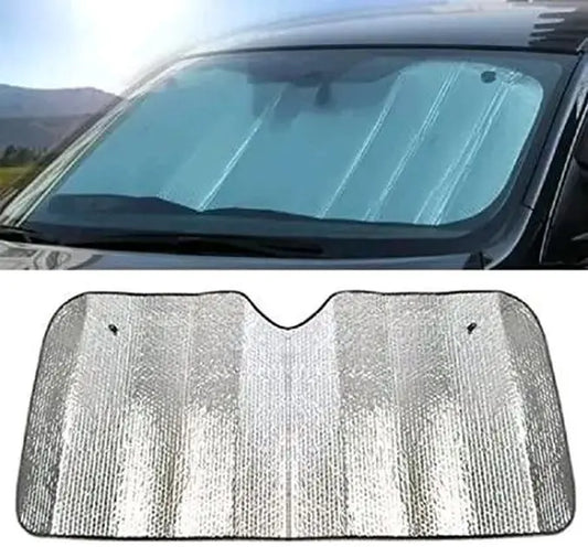 Солнцезащитная шторка на лобовое стекло 140*70 см