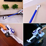 Современный беспроводной пылесос с подсветкой Rainberg RB-2301 Мощный аккумуляторный пылесос без мешка