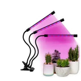 Светодиодная фитолампа Grow Light для выращивания растений, рассады Полный спектр 3 головы