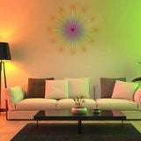 Светодиодная RGB лента Фейерверк с пультом и Bluetooth от USB, 5V 213 LED