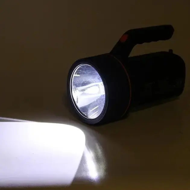 Светодиодный фонарик на аккумуляторе Gold Silver GS-2670 с боковой панелью, функция павербанк USB