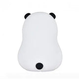 Силиконовый ночник панда с сенсорным управлением на аккумуляторе