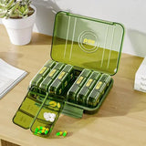 Таблетница органайзер для таблеток на неделю 3 приема в день MSK-3516