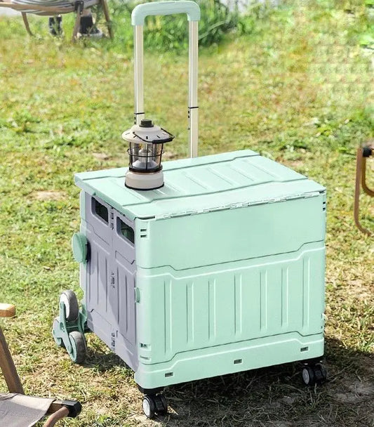 Тележка с ручкой,складная корзина, 8 колёс YN8823