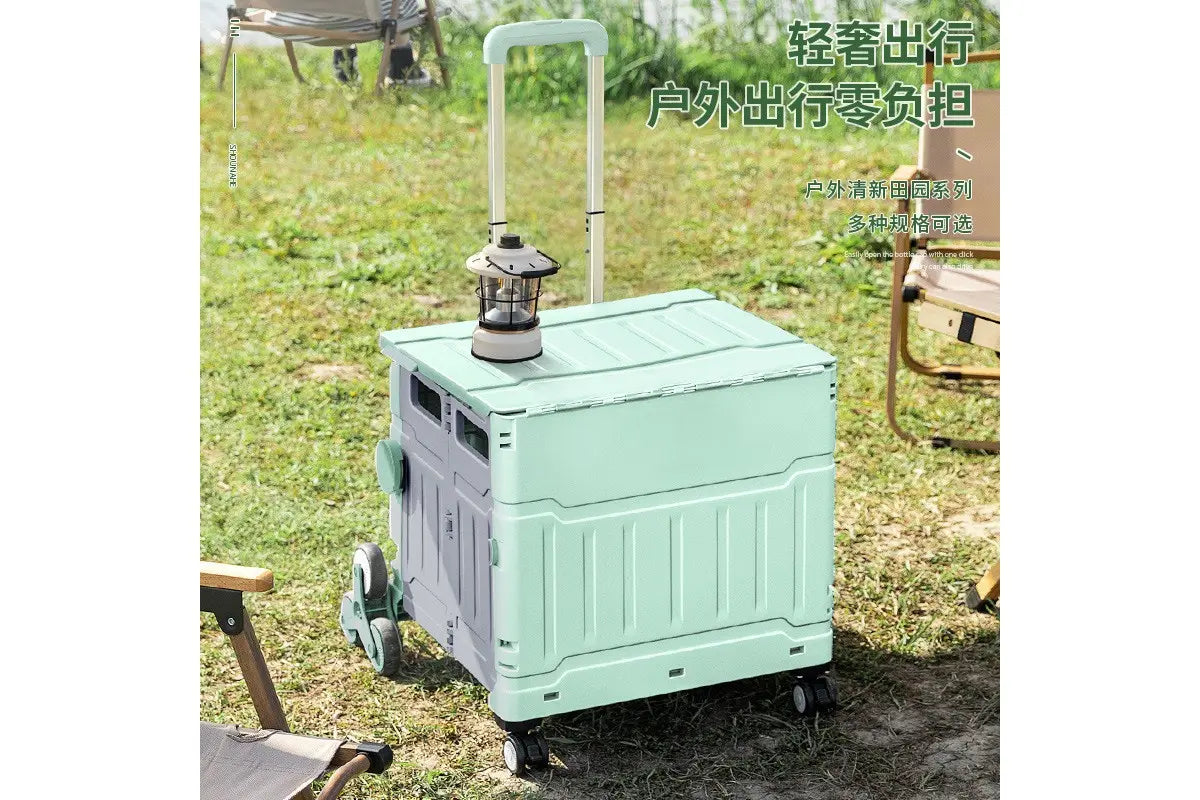 Тележка с ручкой,складная корзина, 8 колёс YN8823