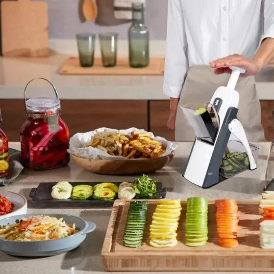 Терка для овочів Brava Spring Slicer Ресторанна якість нарізки овочів на вашій кухні
