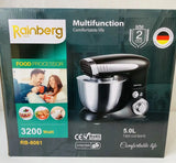 Тестомес 3200Вт. Rainberg 8081 планетарный комбайн