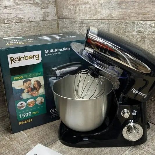 Тестомес 3200Вт. Rainberg 8081 планетарный комбайн