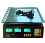 Торговые электровесы со счетчиком цены Crystal CR 50 kg 6v (2gm)