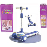 Трехколесный самокат Viper YJF-2026 Active Kids (подсветка, складная конструкция, регулируемая ручка)