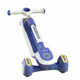 Трехколесный самокат Viper YJF-2026 Active Kids (подсветка, складная конструкция, регулируемая ручка)