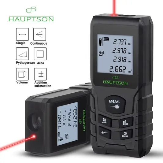 Цифровой лазерный дальномер рулетка HAUPTSON 70 метров