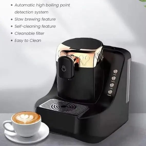 Турецкая кофеварка Sokany SK-04010  700 Вт с антипригарным покрытием и защитой от перегрева