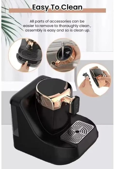 Турецкая кофеварка Sokany SK-04010  700 Вт с антипригарным покрытием и защитой от перегрева