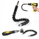 Удлинитель гибкий для отвертки и дрели Snake Bit 30см черный