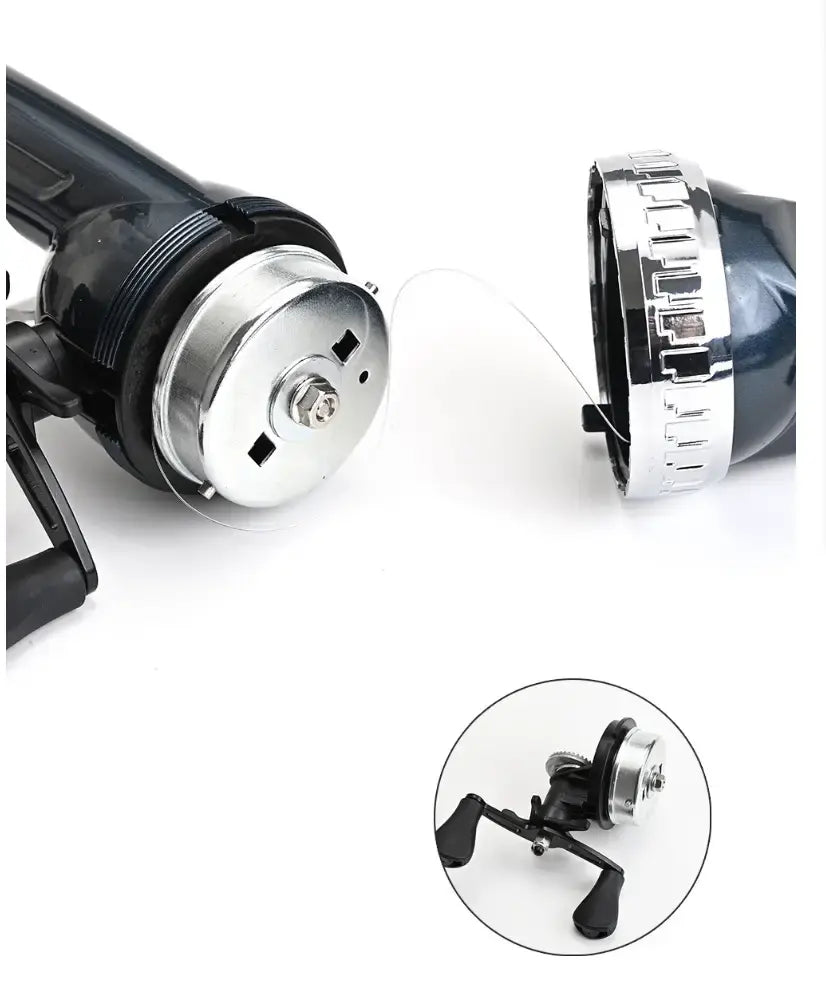 Удочка спиннинг складная телескопическая / Мини спиннинг для рыбалки