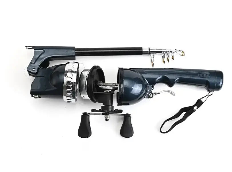 Удочка спиннинг складная телескопическая / Мини спиннинг для рыбалки