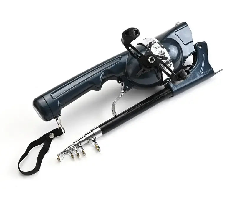 Удочка спиннинг складная телескопическая / Мини спиннинг для рыбалки