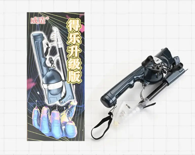 Удочка спиннинг складная телескопическая / Мини спиннинг для рыбалки