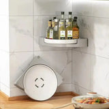 Угловое вращающееся полотнище для ванной комнаты Multi Functional Rotational Tray