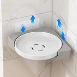 Угловое вращающееся полотнище для ванной комнаты Multi Functional Rotational Tray