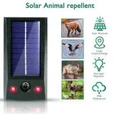 Ультразвуковой отпугиватель животных на солнечной батарее HP227