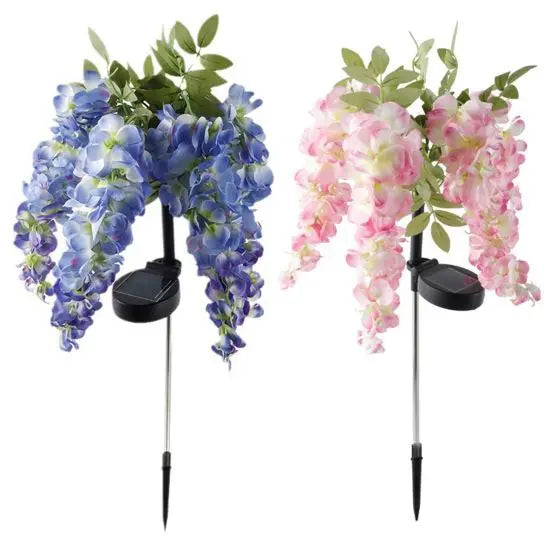 Уличная декоративная солнечная лампа с датчиком движения, водонепроницаемая, 2шт  70см