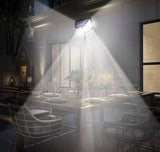 Уличный настенный светильник Lesko SH-100 на солнечной батарее с датчиком движения 100 LED диодов