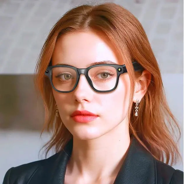 Умные фотохромные очки с камерой 8MP, видеозаписью и встроенным чатом GPT AI Smart Glasses AIMB-G1