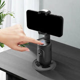 Умный акумуляторний монопод P01 с датчиком движения Аккумуляторный стабилизатор для телефона настольный смарт штатив