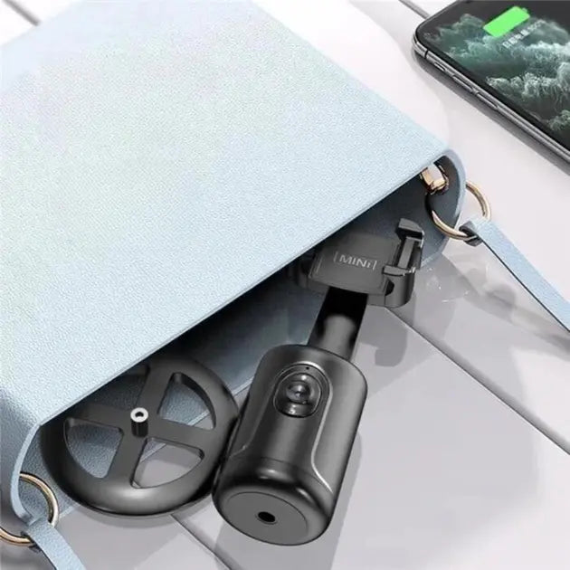 Умный акумуляторний монопод P01 с датчиком движения Аккумуляторный стабилизатор для телефона настольный смарт штатив