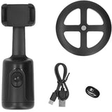 Умный акумуляторний монопод P01 с датчиком движения Аккумуляторный стабилизатор для телефона настольный смарт штатив