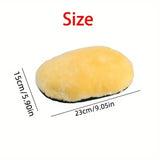 Универсальная - многоразовая перчатка из микрофибры для мойки и полировки авто (15х23см)