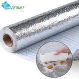 Универсальная самоклеящаяся нано-пленка для кухни (Алюминиевая фольга) 5м