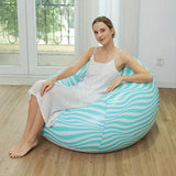 Универсальный диван в полоску - Портативный пуфик Sofa AND XL-1135