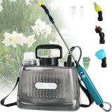 Универсальный портативный электрический опрыскиватель с телескопической палочкой 5л