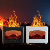 Увлажнитель воздуха для дома с эффектом пламени 12-24v Камин