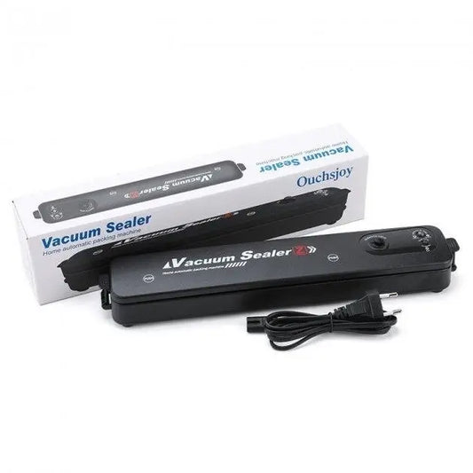 Вакууматор Vacuum Sealer вакуумный упаковщик для еды, бытовой вакууматор черный