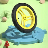 Велобег с дельфином, складной беговел от 2 до 5 лет, надувные колеса 12", нагрузка до 40 кг, ВА03 4 кг