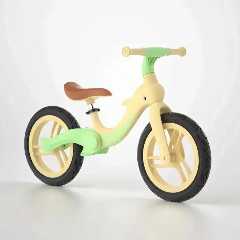 Велобег с дельфином, складной беговел от 2 до 5 лет, надувные колеса 12", нагрузка до 40 кг, ВА03 4 кг