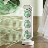 Вентилятор аккумуляторный, 1200мАч, от USB, S-31 / Мини вентилятор портативный / Настольный вентилятор