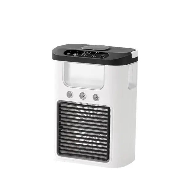 Вентилятор охладитель 3в1 Air Cooler Fan 1346 с USB-питанием, увлажнением и LED-подсветкой