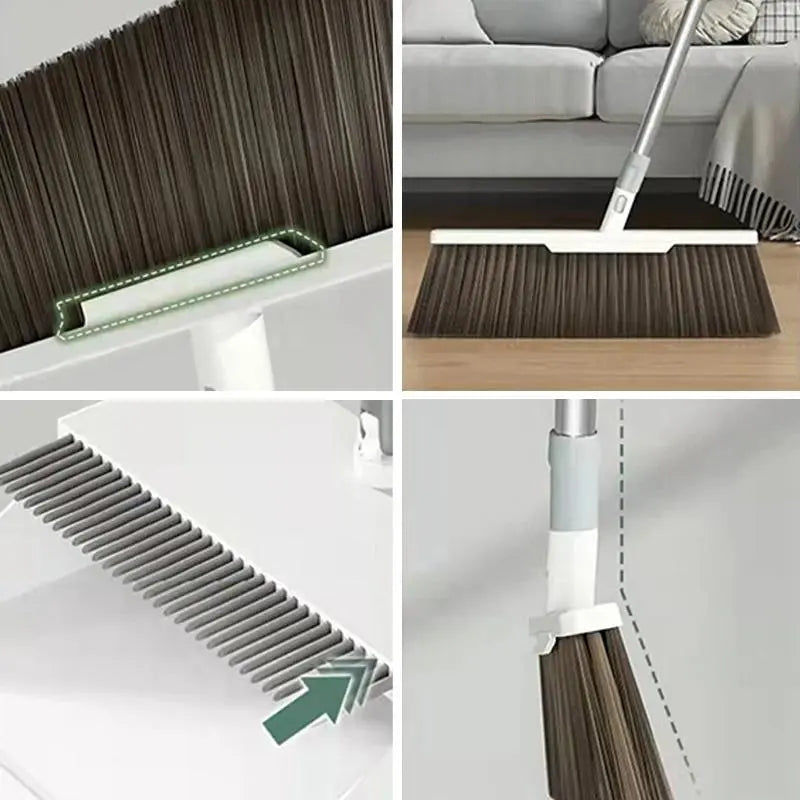 Веник и щетка с совком для уборки 3 в 1