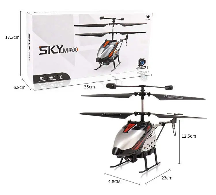 Вертолет на радиоуправлении R8 с гироскопом Wi-Fi с камерой