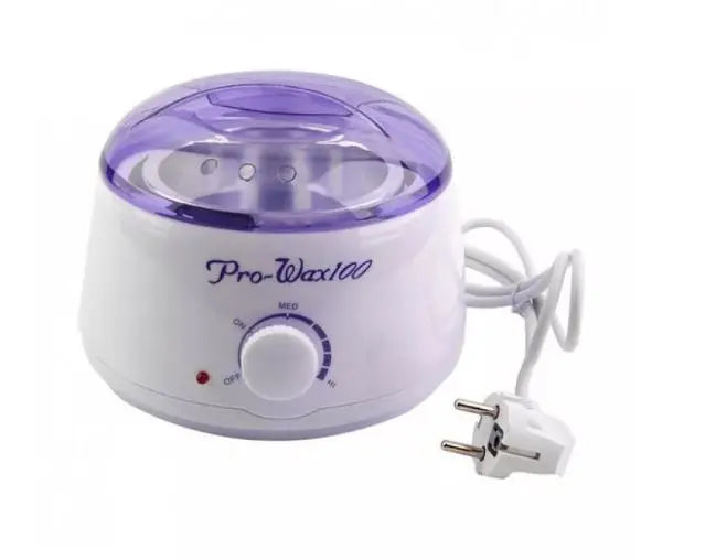 Воскоплав баночный с терморегулятором PRO-WAX 100 для воска в банке, в гранулах, в таблетках 400 мл